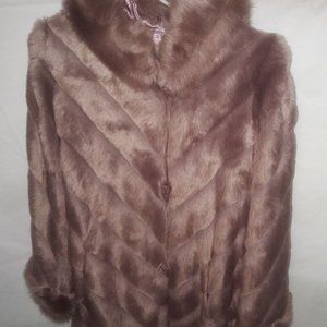 Faux Fur Hooded Jacket
